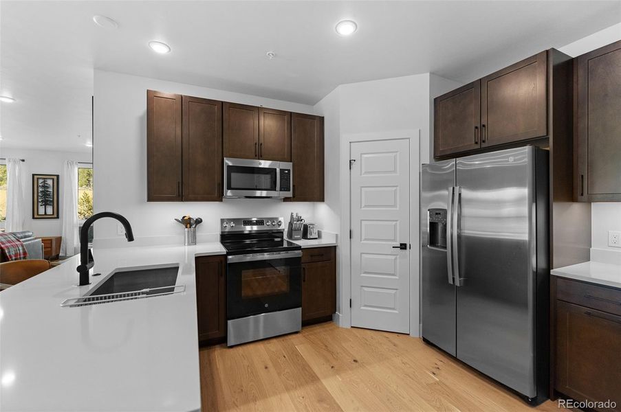 Furnished interior view inside a new home in , Keystone (Image 14). Furnished interior view inside a new home in , Keystone (Image 14).