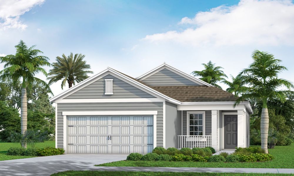 Representative exterior photo of a completed home built from the Liberty 4 by Neal Communities in Wildleaf, Parrish, FL (Image 1). Representative exterior photo of a completed home built from the Liberty 4 by Neal Communities in Wildleaf, Parrish, FL (Image 1).