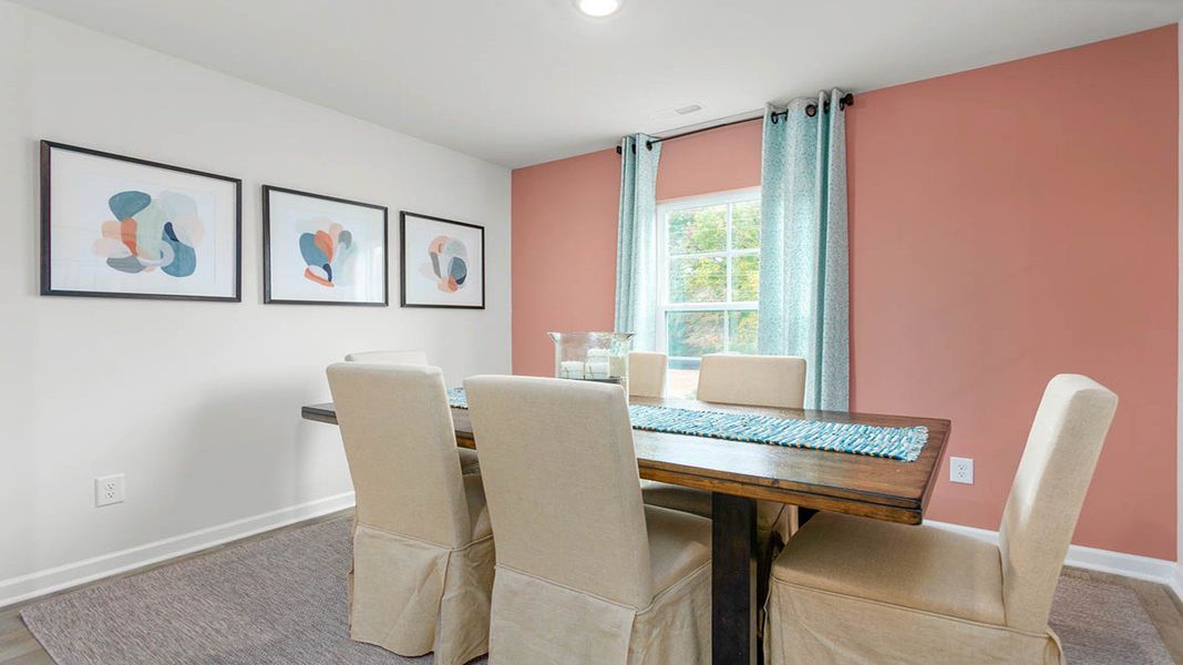 Furnished interior view inside a new home in Havencrest, Greensboro (Image 7).