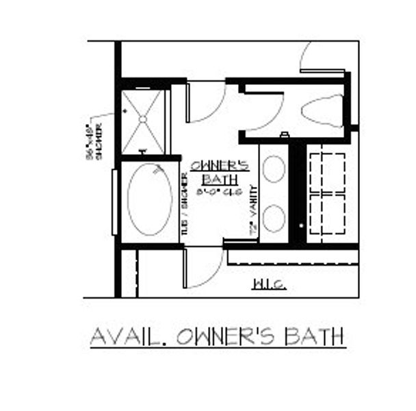 2D floor plan layout for the The Cypress by Smith Family Homes in Woodland Cove, Brunswick, GA (Image 7). 2D floor plan layout for the The Cypress by Smith Family Homes in Woodland Cove, Brunswick, GA (Image 7).