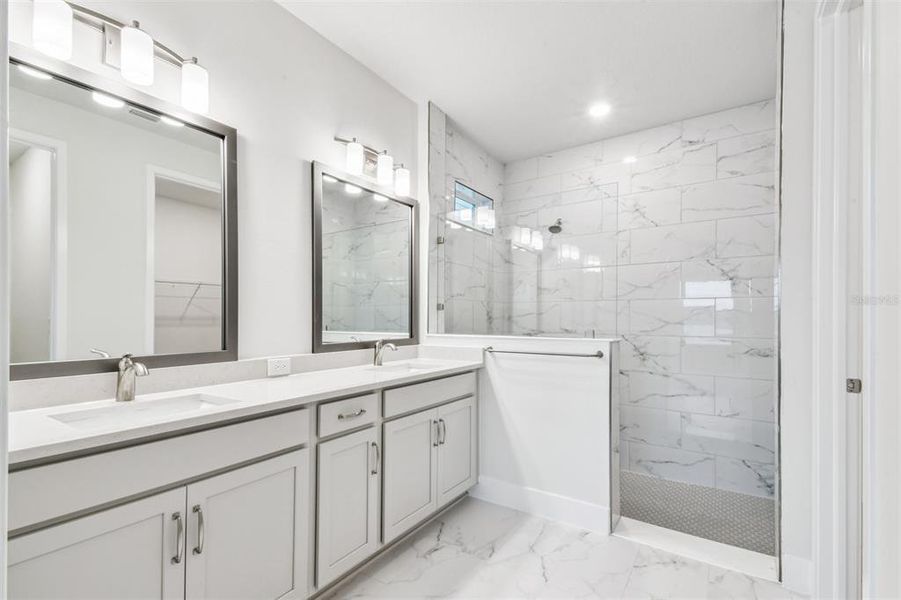 Furnished interior view inside a new home in The Peninsula at Rhodine Lake, Riverview (Image 11).