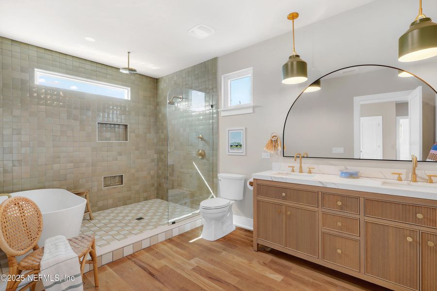 Furnished interior view inside a new home in , St. Augustine (Image 3).