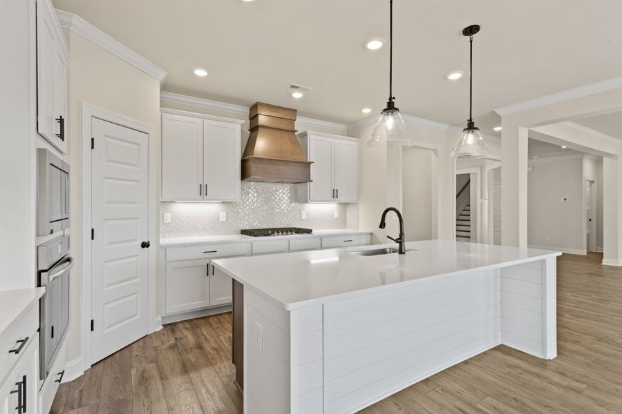 Furnished interior view inside a new home in Cherokee Knoll, Williamston (Image 10).