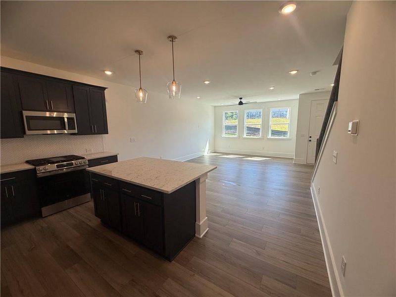 Furnished interior view inside a new home in Park Vue, Atlanta (Image 4). Furnished interior view inside a new home in Park Vue, Atlanta (Image 4).