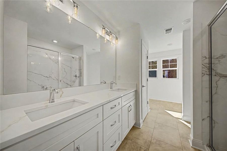 Furnished interior view inside a new home in , Canton (Image 9).