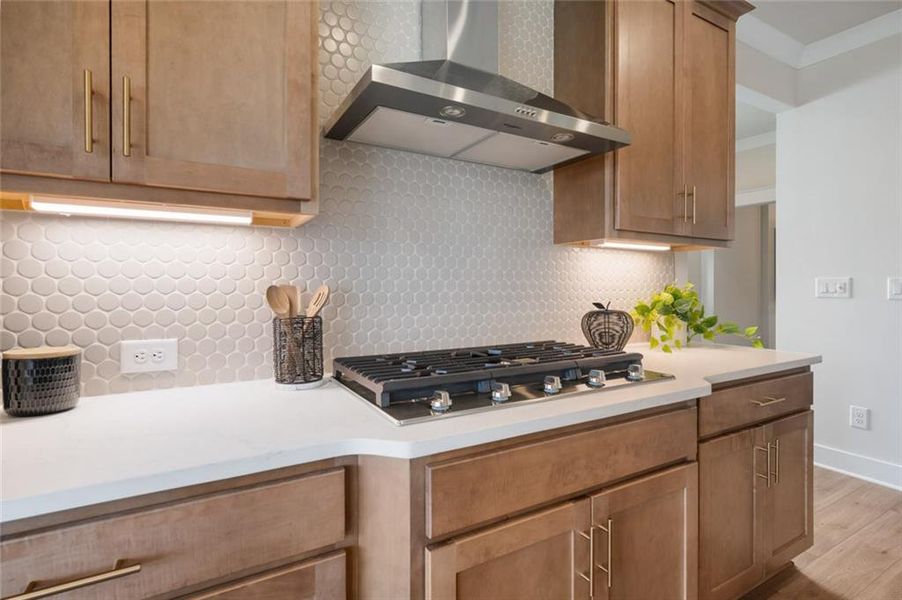 Close-up of interior finishes inside a home in Rosewood Lake Estates, Hoschton (Image 21).