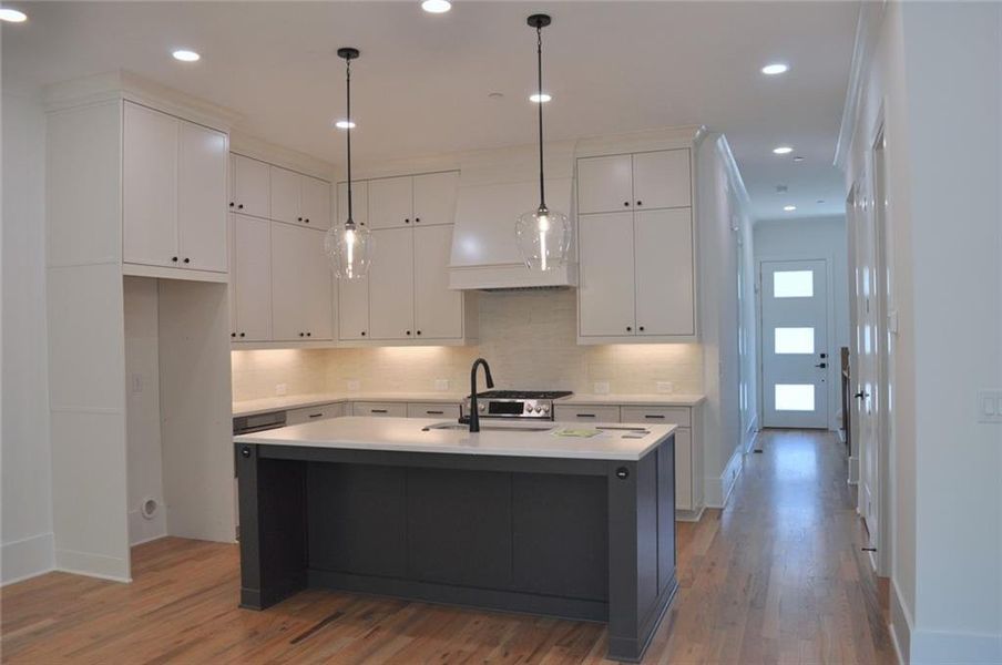 Furnished interior view inside a new home in , Marietta (Image 24).