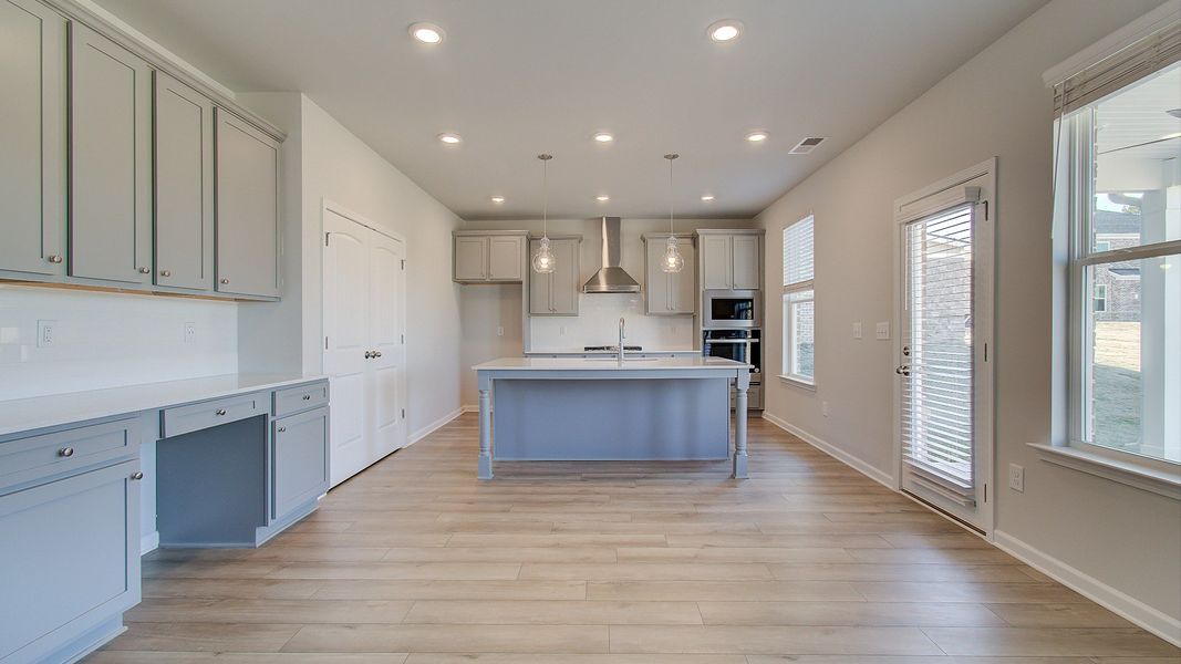 Furnished interior view inside a new home in McClure Farms, Columbia (Image 10). Furnished interior view inside a new home in McClure Farms, Columbia (Image 10).