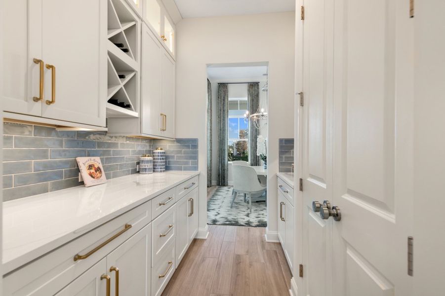 Representative furnished interior of a home built from the Sawyer by Riverside Homes in Mariposa at EverRange, Jacksonville (Image 76).