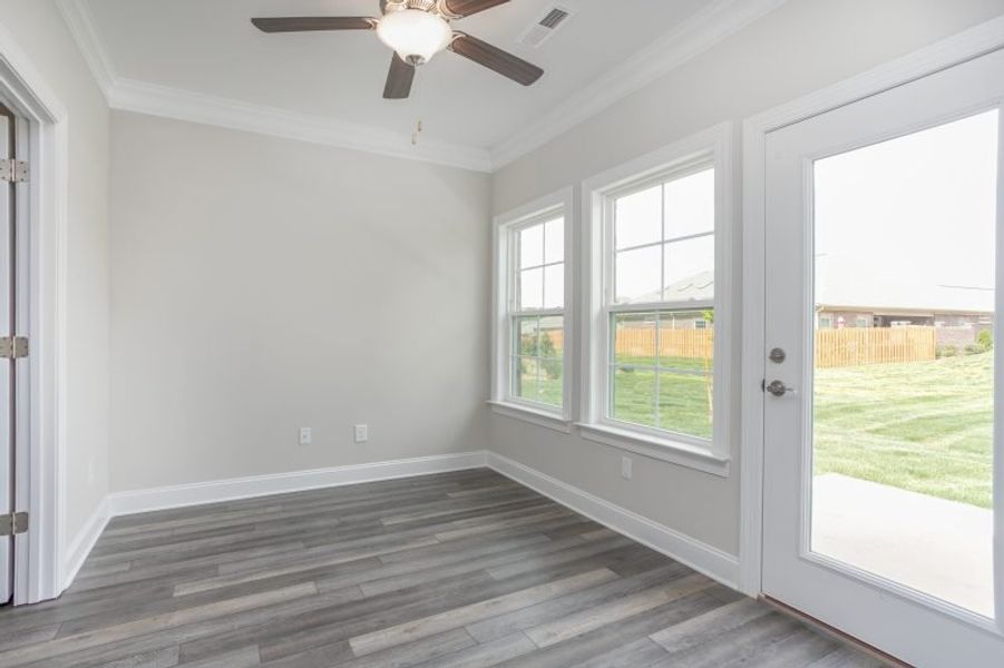 Spacious, unfurnished interior of a new home in Northborough, Colfax (Image 42).