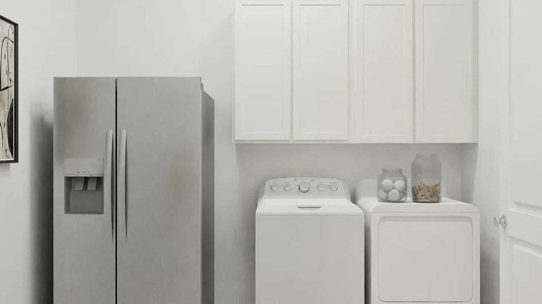 Furnished interior view inside a new home in Cotton Brook, Hutto (Image 4).