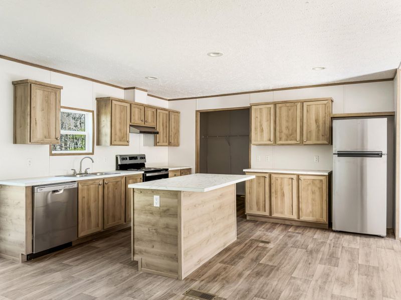Furnished interior view inside a new home in , Walterboro (Image 6).