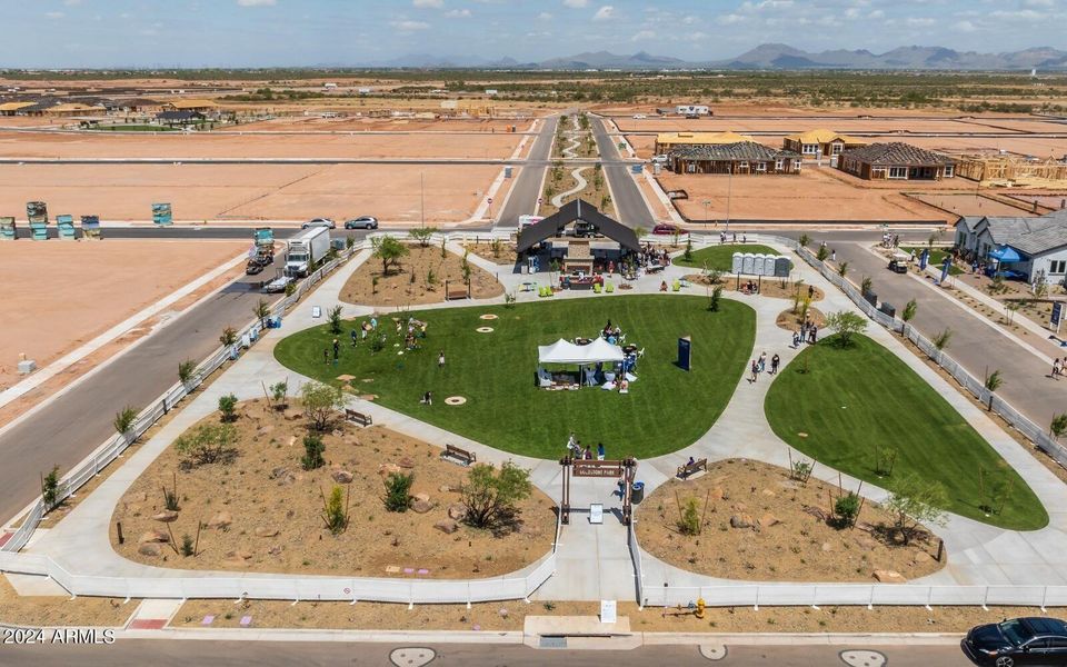 Blossom Rock - Gold Stone Park Aerial