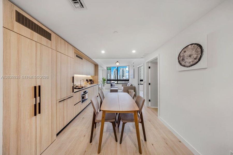 Furnished interior view inside a new home in , Miami (Image 30).