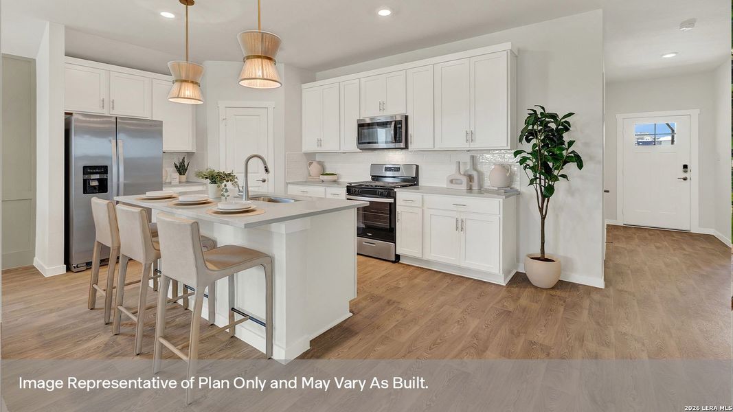 Furnished interior view inside a new home in Mayfair, New Braunfels (Image 11).