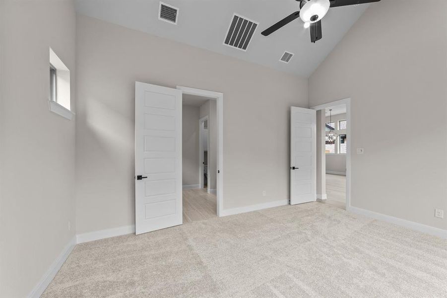 Spacious, unfurnished interior of a new home in South Pointe  Cottage Series, Mansfield (Image 20).
