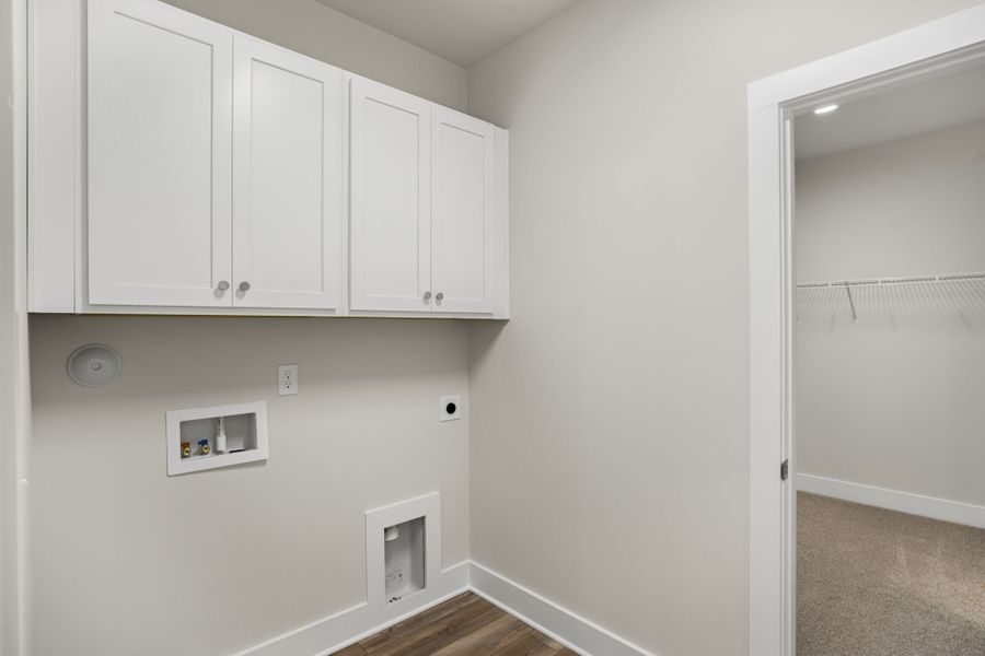 Representative unfurnished interior of a home built from the Allegheny by Mattamy Homes in Riverfall, Angier (Image 16).