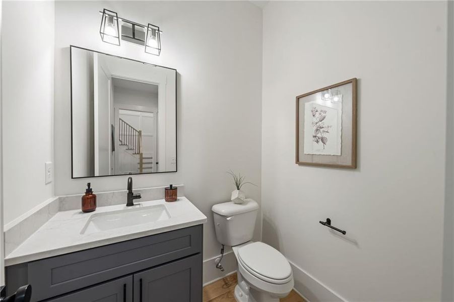 Furnished interior view inside a new home in , Atlanta (Image 16).