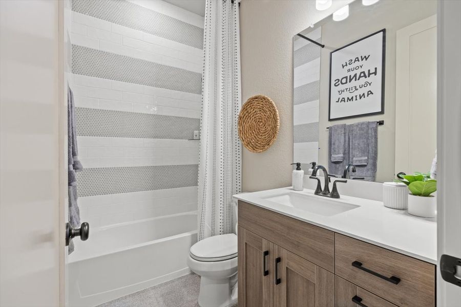 Furnished interior view inside a new home in Berry Creek Highlands, Georgetown (Image 34). Furnished interior view inside a new home in Berry Creek Highlands, Georgetown (Image 34).