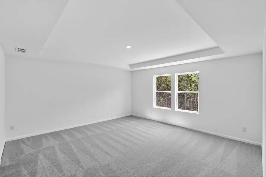 Spacious, unfurnished interior of a new home in Heritage River, Euharlee (Image 25). Spacious, unfurnished interior of a new home in Heritage River, Euharlee (Image 25).