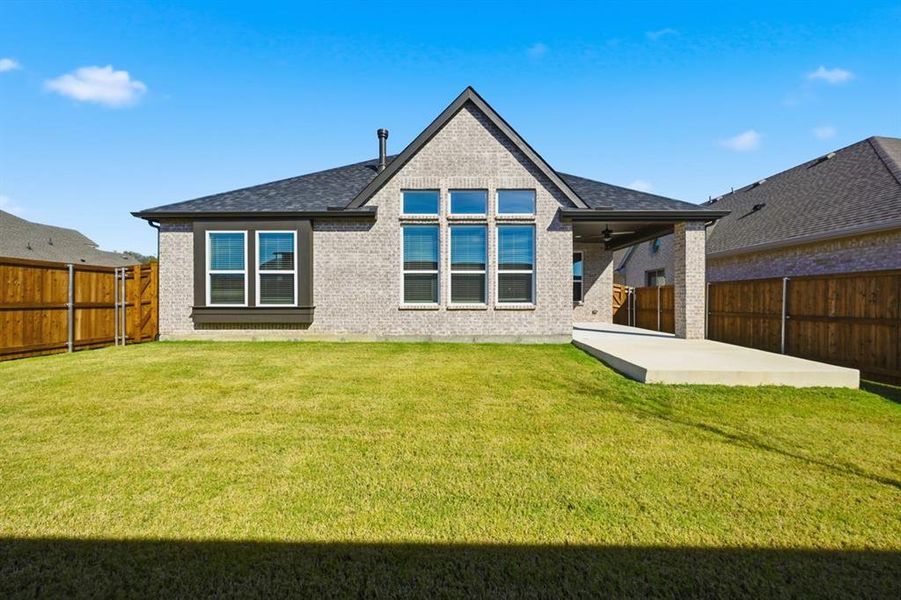 Exterior details and patio area of a home in Heritage Ranch: 50ft. lots, Sherman (Image 3).