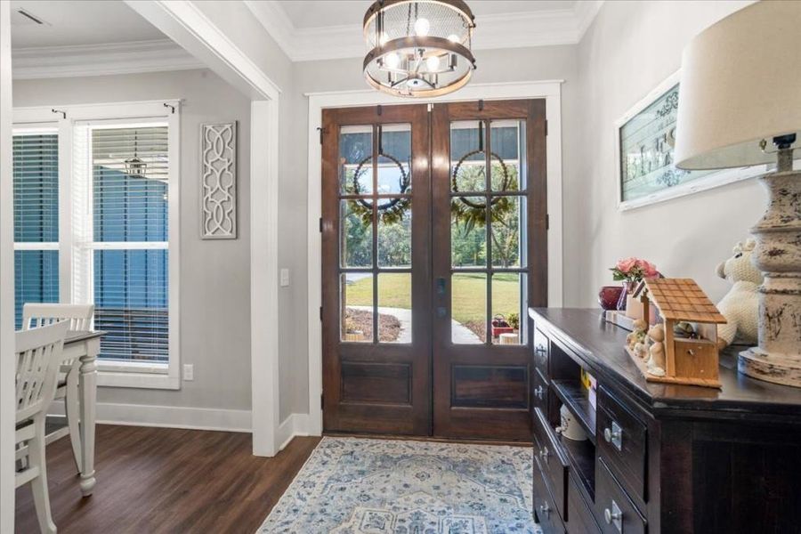 Furnished interior view inside a new home in , Newborn (Image 6).