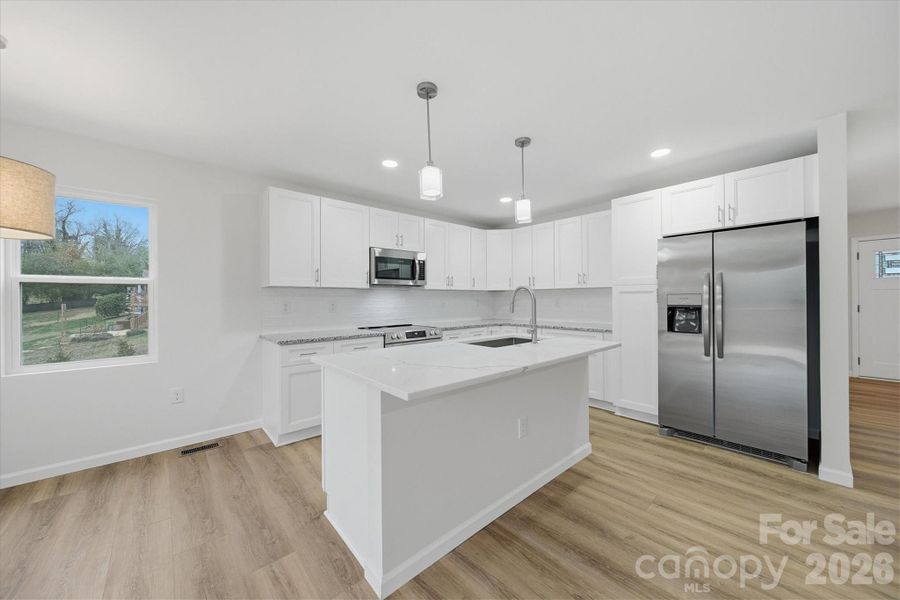 Furnished interior view inside a new home in , Hickory (Image 8). Furnished interior view inside a new home in , Hickory (Image 8).