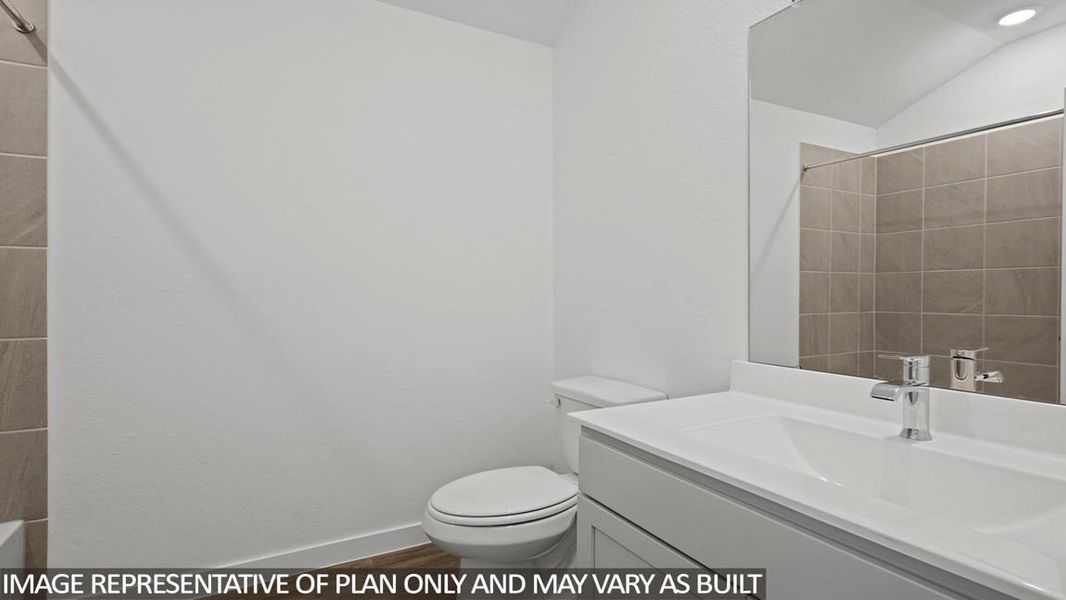 Furnished interior view inside a new home in Sunterra Lakes, Brookshire (Image 3).