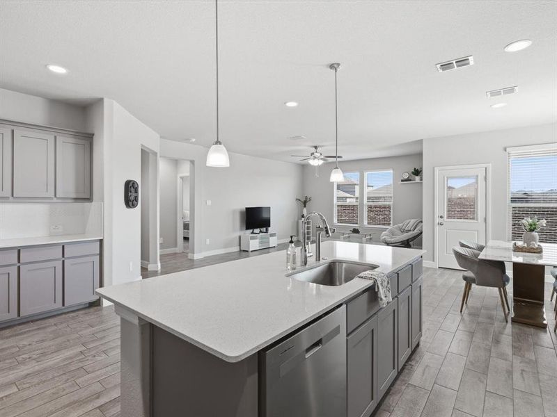 Furnished interior view inside a new home in , Fort Worth (Image 14).