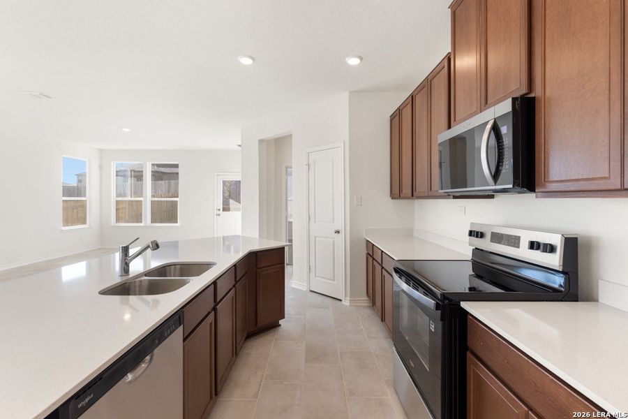Furnished interior view inside a new home in Knox Ridge, Converse (Image 6).
