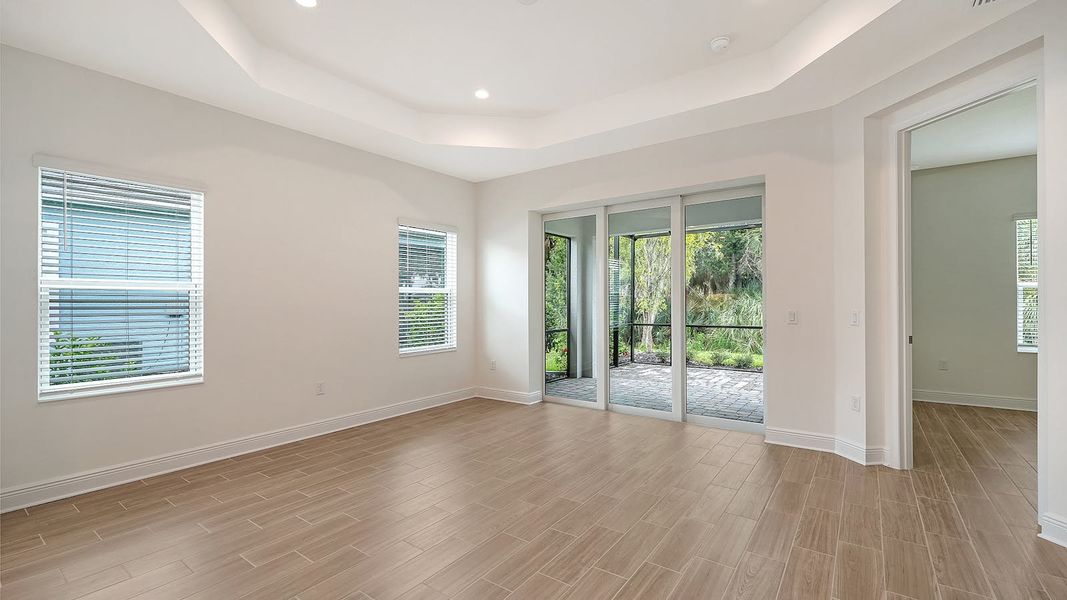 Spacious, unfurnished interior of a new home in Wildleaf Real Estate and Homes for Sale in Parrish, FL - Neal Communities, Parrish (Image 18). Spacious, unfurnished interior of a new home in Wildleaf Real Estate and Homes for Sale in Parrish, FL - Neal Communities, Parrish (Image 18).
