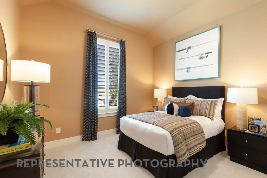 Furnished interior view inside a new home in 6 Creeks at Waterridge, Kyle (Image 24).