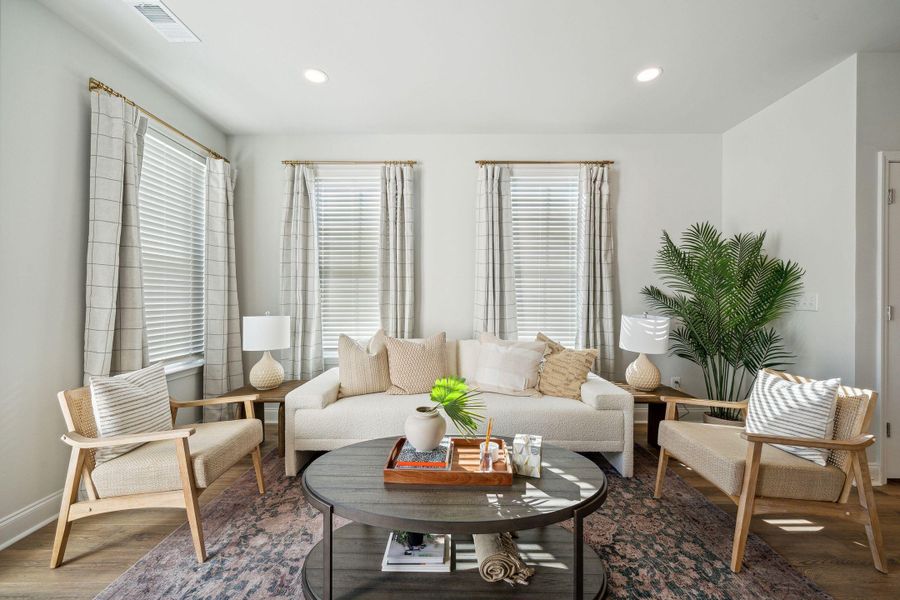 Furnished interior view inside a new home in Lakeview Commons, Goose Creek (Image 8).
