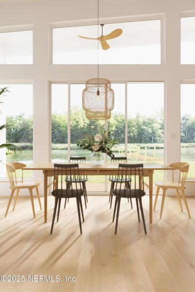 Furnished interior view inside a new home in , St. Augustine (Image 8).