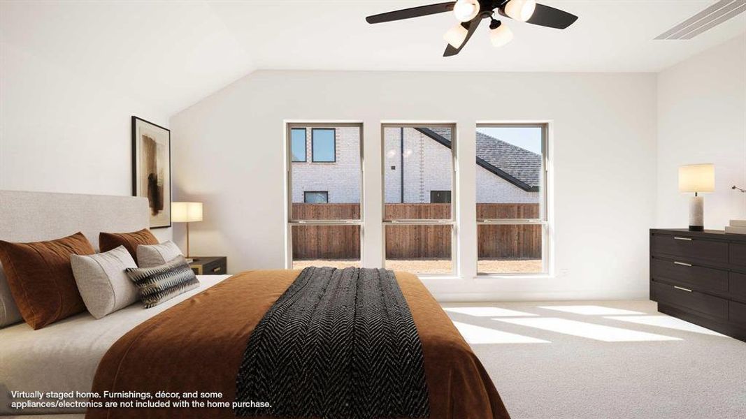 Furnished interior view inside a new home in Devonshire, Forney (Image 7).