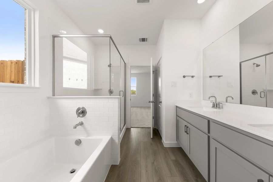 Primary Bathroom featuring the Milan Collection Primary Bathroom featuring the Milan Collection
