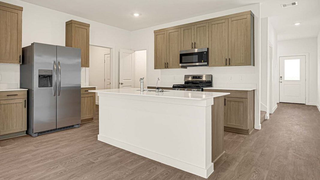 Furnished interior view inside a new home in Holly Ridge, Rosenberg (Image 8).