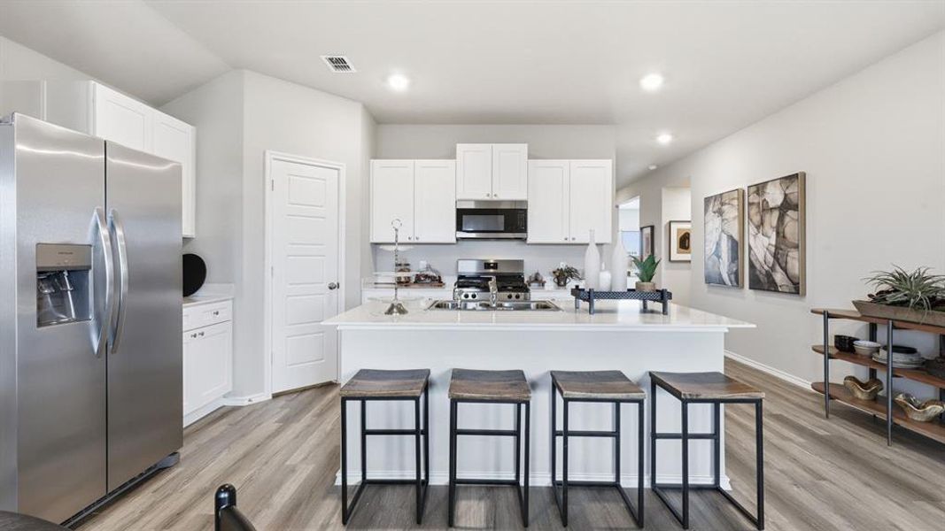 Furnished interior view inside a new home in Longhorn Estates, Fort Worth (Image 18).