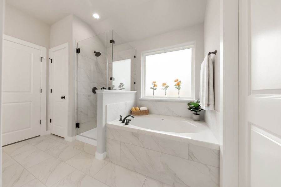 Representative furnished interior of a home built from the The Sage by Avonley Homes in Austin's Colony, Bryan (Image 24).