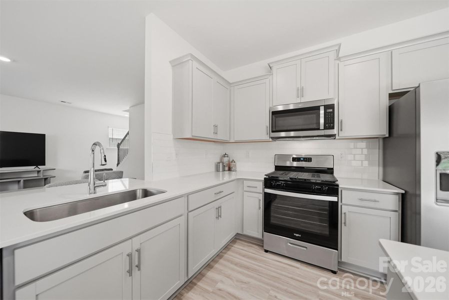 Furnished interior view inside a new home in Cline Village, Conover (Image 16).