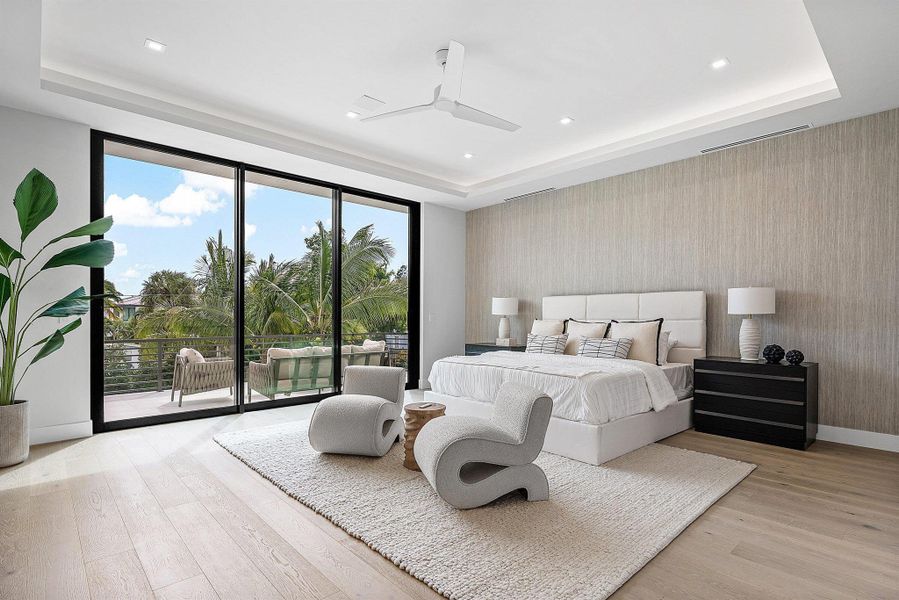 Furnished interior view inside a new home in , Delray Beach (Image 17).