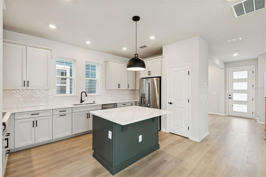 Furnished interior view inside a new home in Laureate Park at Lake Nona - Garden Series, Orlando (Image 8).