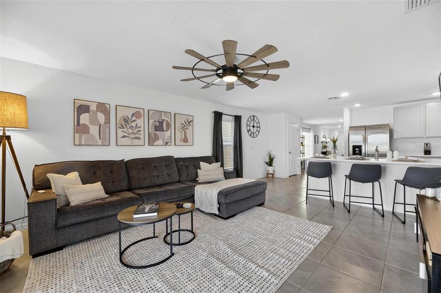 Furnished interior view inside a new home in Berry Bay, Wimauma (Image 17).