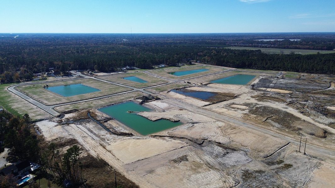 Site preparation for new homesites in Magnolia Farms, Florence (Image 18).