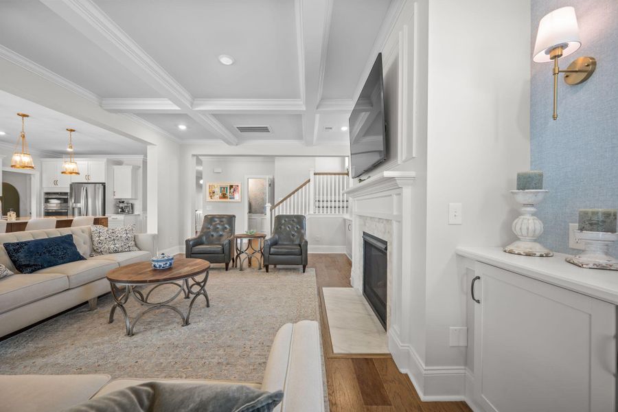 Furnished interior view inside a new home in , Summerville (Image 36).