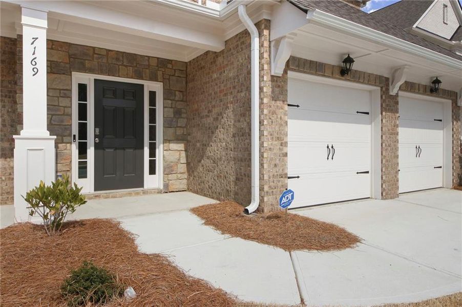 Exterior details and patio area of a home in Butner Estates, College Park (Image 2).