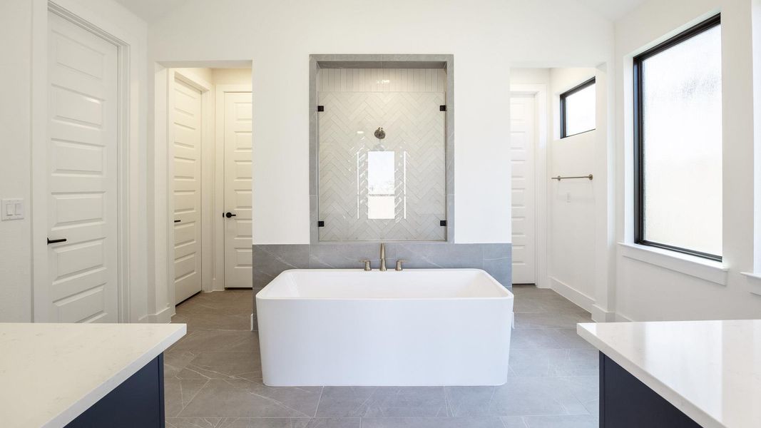 Furnished interior view inside a new home in Easton Park, Austin (Image 4).