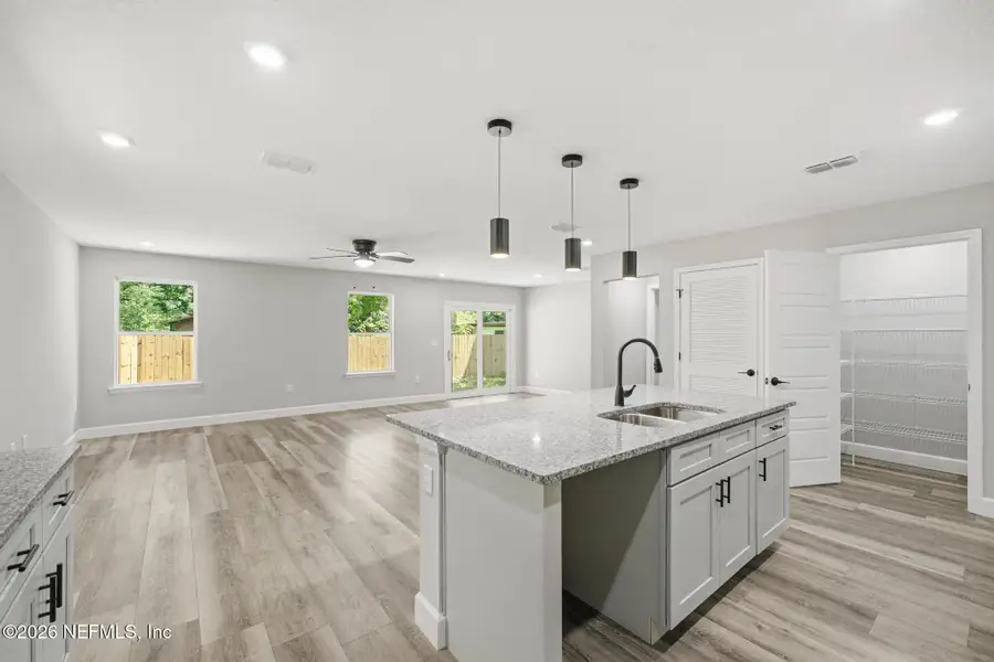 Furnished interior view inside a new home in , Jacksonville (Image 9).