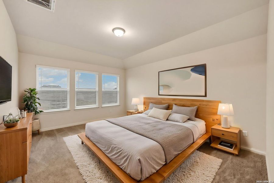 Furnished interior view inside a new home in Veramendi, New Braunfels (Image 17).