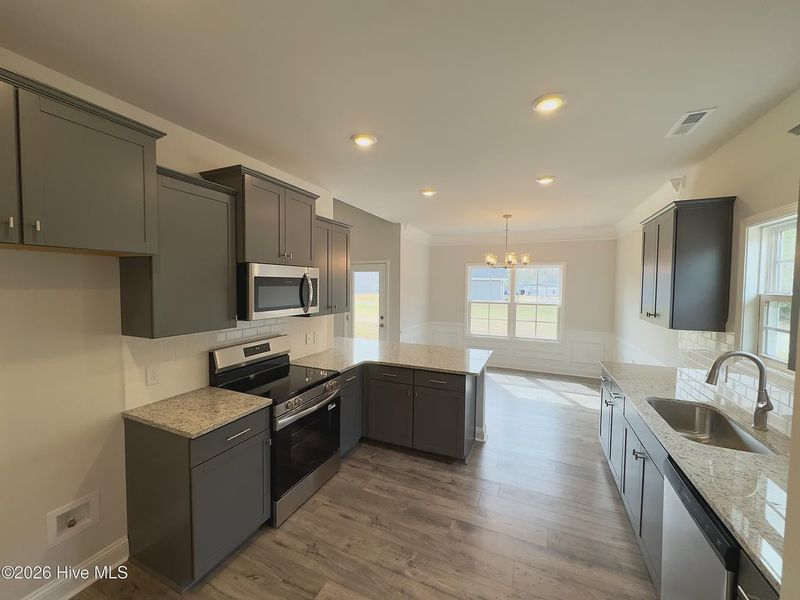 Furnished interior view inside a new home in Rutledge, Shallotte (Image 6).